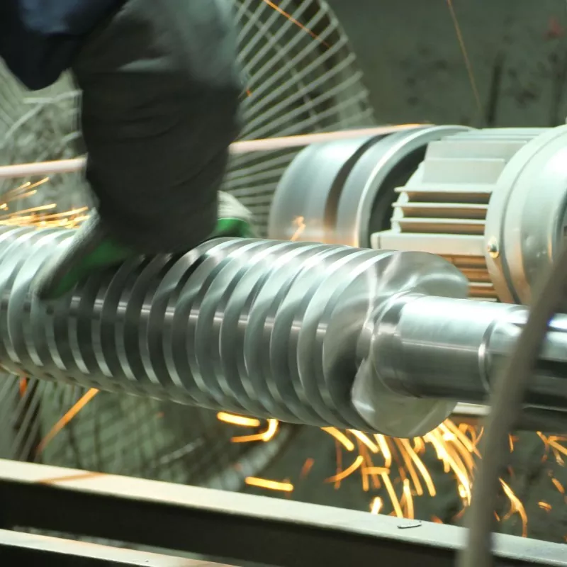 Bimetallic Conical Twin Screw